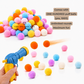 Calming Puff Launcher (100 x soft fuzzy puff balls)