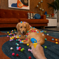 Calming Puff Launcher (100 x soft fuzzy puff balls)